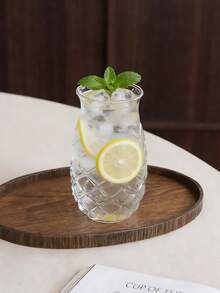 6pcs Creative Embossed Pineapple-Shaped Glass Tumblers; Large-Capacity Tumblers Ideal For Fruit Tea, Juice And Margaritas, As Well As Cocktails. Perfect For Making Frozen Drinks, And Ideal For Festive Parties And Bar Gatherings - Nhiều màu - Xem 3