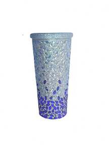 1 chiếc cốc có ống hút đính đá lấp lánh - Có nhiều màu sắc để lựa chọn, cốc uống nước tái sử dụng sáng bóng, thiết kế thời trang và bắt mắt, phù hợp để uống nước hàng ngày, dự tiệc và làm quà tặng. Chiếc cốc duyên dáng này sẽ nâng tầm trải nghiệm uống nước của bạn. - Nhiều màu - Xem 12