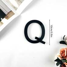 OUTANA DIY 3D 壓克力鏡面字母貼紙 可移除自黏式字母牆貼，適用商店招牌、精品店裝飾、婚禮、生日派對與節慶背景 - 中部 - 查看 15