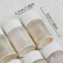 9色Y2K云母天然粉色颜料环氧树脂染料，适用于时尚珠宝制作 - 彩色 - 查看 9