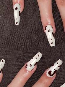 Semi Cured Gel Nail Strips, 20Pcs Long Lasting Salon Quality Wraps, Easy Apply & Remove Gel Nail Stickers With UV Light - Multicolor - View 5