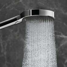 Rainfinity - Doccia, Doccetta con 3 getti, Soffione doccia rotondo (⌀ 130 mm) con funzione anti-calcare, 26864000 - Cromo - Visualizzare 6