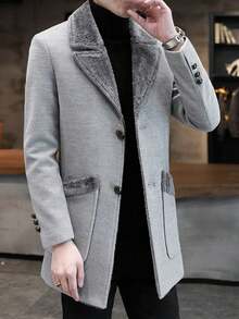 Men Blazers - Light Grey - View 2