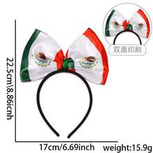 1pc World Cup Cheering Headband, Party Headband, USA, France, Germany, Brazil, England, Argentina, Portugal National Flag Headband,Festival,Birthday - Multicolor - View 8