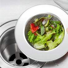 6pcs 3pcs 1pc Filter Wastafel Multifungsi Stainless Steel, Anti Sumbat dan Anti Karat, Mudah Dipasang di Dapur dan Kamar Mandi, Dekorasi Rumah, Dekorasi Kamar Mandi, Dekorasi Musim Gugur, Kembali ke Sekolah - Perak - View 6