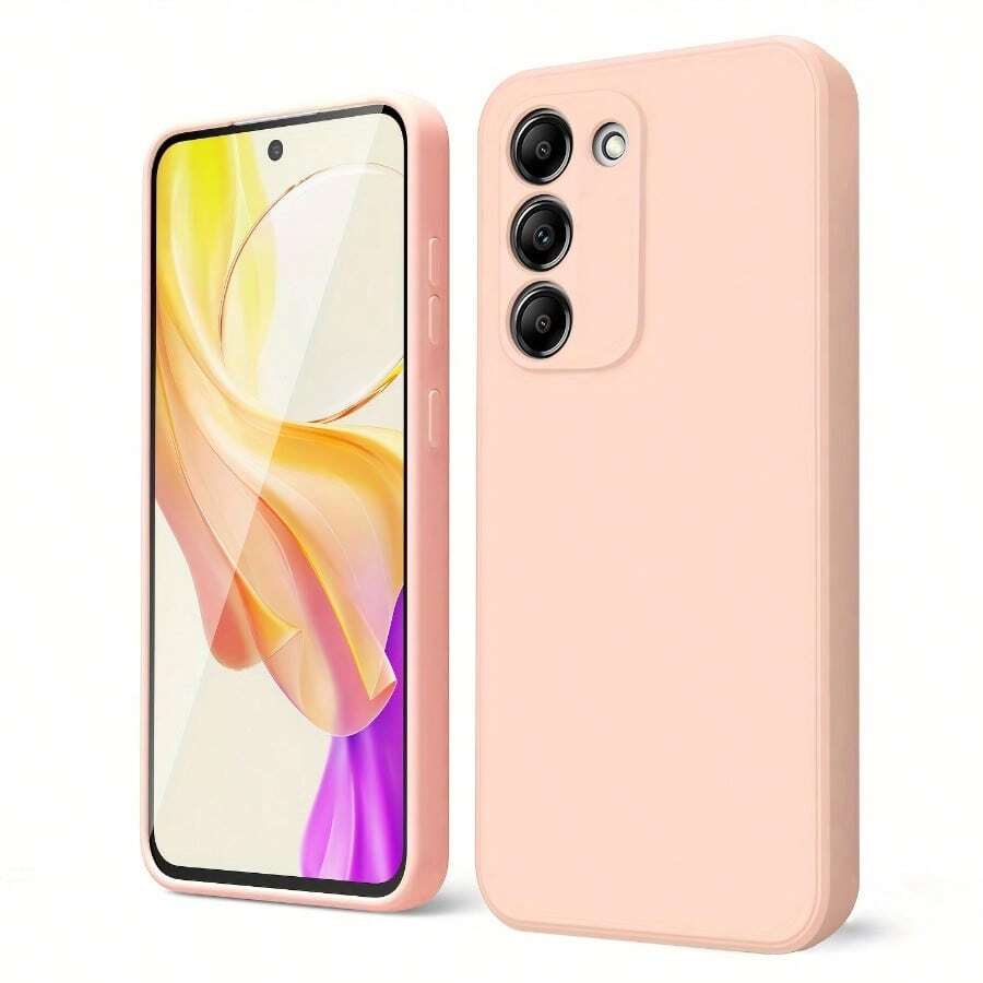 TPU防震软壳，兼容三星Galaxy A57、A37、A36、A56、A36、A26、A15、A16、A14、A24、A34、A35、A53、A54、A55、A73、A17、A07、A06、S26 Ultra智能手机 - 粉色 - 查看 1