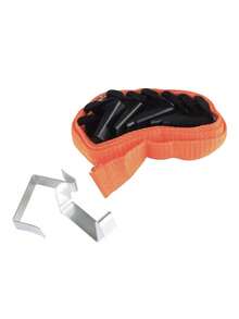 Portaoggetti da parete in nylon con ganci, organizer per cappellini, vestiti, cappelli, accessori, soluzione di stoccaggio pratica per camera da letto, soggiorno, cucina, design compatto e leggero, multifunzionale, scaffalatura regolabile, di alta qualità - Multicolore - Visualizzare 11