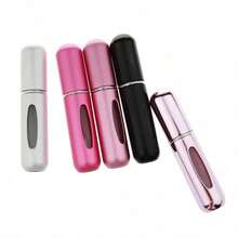 1pcs/Lot 5ml Mini Refillable Perfume Bottle With Spray Scent Pump Empty Cosmetic Container Atomizer Bottle For Travel Tool - Mix Colors - View 3