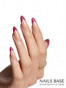 Bộ 24 móng giả Nailsbase, móng dán cỡ trung bình, kèm 1 gel dán và 1 dũa móng, dụng cụ làm móng chuyên nghiệp, lý tưởng cho các buổi tiệc, hẹn hò, ngày lễ của phái nữ và các bạn gái. - Nhiều màu - Xem 3