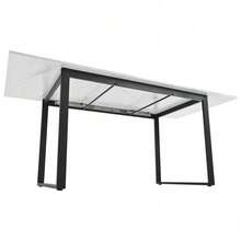 Dining Tables - White + MDF - View 11