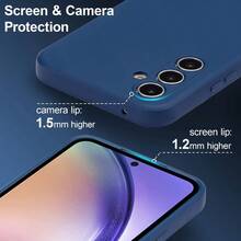 TPU防震软壳，兼容三星Galaxy A57、A37、A36、A56、A36、A26、A15、A16、A14、A24、A34、A35、A53、A54、A55、A73、A17、A07、A06、S26 Ultra智能手机 - 粉色 - 查看 4