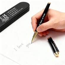 iyaone 15 Year Milestone Work Anniversary Pen Gift- Engraved Gel Pen for Employee and Staff Appreciation 15 Year Landmark Service Award - como en la imagen - Ver 5