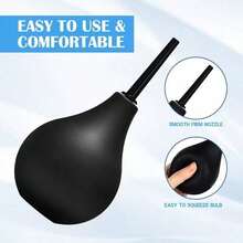 Reusable Perineal Irrigation Device, Female Intimate Care Cleansing, Portable Bidet Washing Tool - Black - View 7