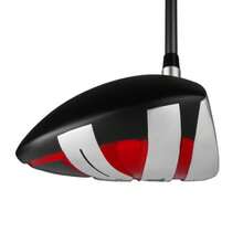 Powerbilt TPS Blackout MAX Driver para Hombre 10.5 Grados Color Negro y Rojo con Funda para la Cabeza - Negro/Rojo - Ver 3