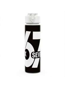 1pc 67 Themed Printed Plastic Water Bottle, Large Capacity, Easy To Clean, Healthy Drinking, Shockproof, 25oz/750ml, Suitable For Commuting, Picnic, Fitness, Holidays, Great Gift For Winter, New Year, Thanksgiving, Halloween - Multicolor - View 8