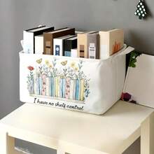 Marsui Book Lover Gifts - Cesta de almacenamiento de accesorios de biblioteca regalo para miembros del club estudiantes profesores accesorios de lectura multicolor no - Color fresco - Ver 3
