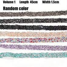1 miếng dán kim cương nhựa tự dính, phụ kiện trang trí DIY - Nhiều màu - Xem 15