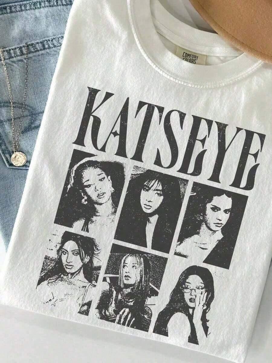 2026 Young Girls' Boys' Graphic Cotton Graphic Tees, Katseye Music Shirt, Katseye K-Pop Graphic T-Shirt, Katseye Gnarly T-Shirt, Katseye K-Pop T-Shirt, Gabriela Shirt, T-Shirt For Teenagers, Music T-Shirt Boys' T-Shirts Girls' Outfits Matching Mother-Daughter Wear TV-Inspired Gifts For Girls Teenage Girls' Clothing Boys' Apparel Gifts For Teenage Boys Children's Outfits Girls' Aesthetic T-Shirts Teenage Girls' Tops Teenage Girls' T-Shirts Teenage Girls' Clothing Girls' Jackets Boys' Apparel Girls' Outfits Teenage Girls' Tops Matching Parent-Child Wear Boys' T-Shirts Children's Clothing Gifts For Girls New Year Gifts - 白8 - 查看 1