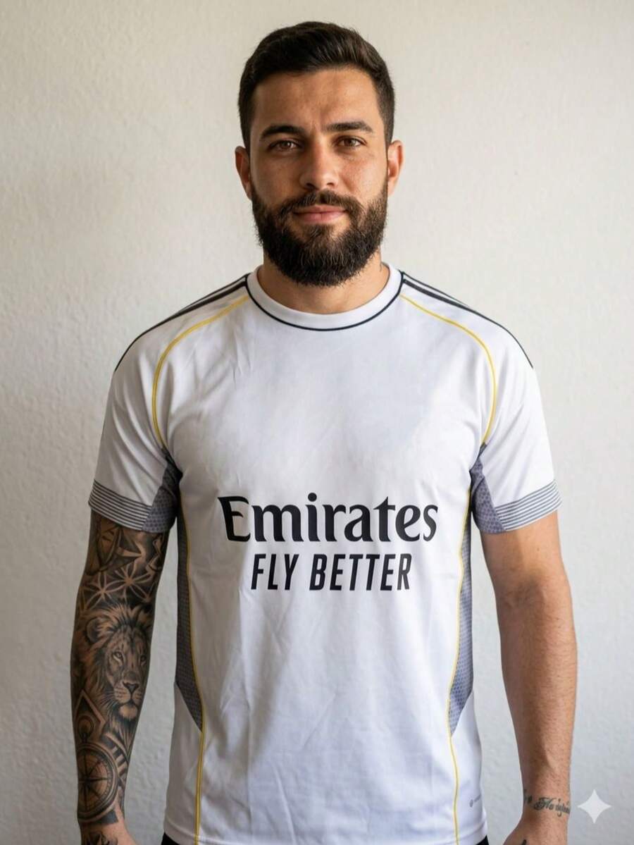 International European Team Jerseys 2026 - Real White - View 1