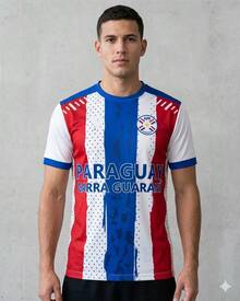 National Team Jerseys For The 2026 World Cup - Paraguay - View 1