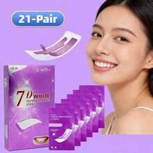 Tiras blanqueadoras de dientes de color púrpura + Adhesivo seco PAP+, Blanqueamiento de dientes, Tiras blanqueadoras, Limpieza profunda, Cuidado oral, Tiras blanqueadoras, Aliento fresco, Tiras blanqueadoras, Adecuado para viajes y uso en el hogar, Blanqueamiento púrpura, Adhesivo seco - Morado + PAP + Adhesivos secos + Tiras blanqueadoras de dientes - Ver 19