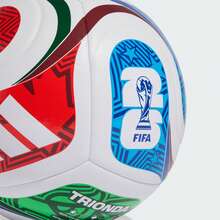 Adidas WC TRN TRIONDA Triple Wave 26 FIFA 世界盃訓練球 - 藍白色 - 查看 6