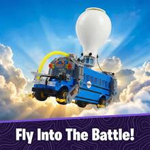 M MENBIS Flying Transport Bus MOC Building Blocks Set, Aerial Game Vehicle Model, Balloon Car DIY Toy, Gift For Adult Fans, Cool Room Decor, 580 Pieces - Multicolor - View 2
