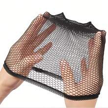 3pcs Double-Ended Mesh Wig Caps, High Elasticity Invisible Hair Nets For Wig Wearing, European And American Style COS Cosplay - Both Ends Open - View 6