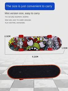 Bộ ván trượt ngón tay mini 2/3/6 chiếc, ván trượt ngón tay để bàn chuyên nghiệp, ván trượt ngón tay, đồ chơi giảm căng thẳng, đồ chơi ghép hình ván trượt ngón tay mini chuyên nghiệp, quà tặng nhỏ, quà tặng mini, họa tiết màu ngẫu nhiên. - Nhiều màu - Xem 4