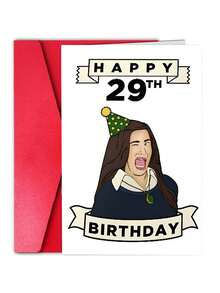 1张趣味30岁流行文化生日贺卡，生日完美之选，送给朋友、兄弟姐妹、子女、丈夫、闺蜜、妈妈的理想礼物 - 查看 8