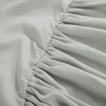HOMBYS - Juego de funda de sofá cama con costuras de diamante ropa de cama acogedora para todas las estaciones con falda de cama con fundas relleno de microfibra 5 piezas gris claro - Gris claro - Ver 7
