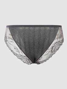 8pcs/Pack Women's Lace Patchwork Soft & Comfortable Daily Underwear - Multicolor - View 3