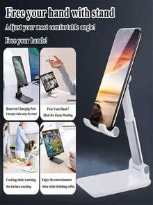 Foldable Tablet/Phone Stand With Portable And Non-Slip Tripod - 彩色 - 查看 8