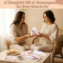 Mooliwe 12 Set/24 Pcs New Mom Positive Affirmation Gift Set Gratitude Notebooks with Pen Small Bag Motivational Encouragement Notepad Daily Affirmation Journal for Women Stress Relief Self Care Mama - como en la imagen - Ver 7