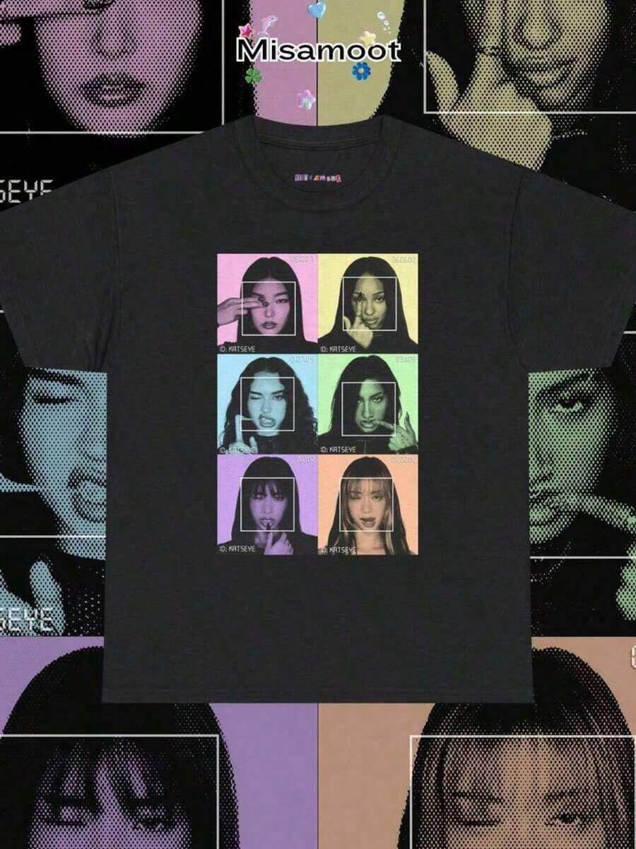 2026 Young Girls' Boys' Graphic Cotton Graphic Tees, Katseye Music Shirt, Katseye K-Pop Graphic T-Shirt, Katseye Gnarly T-Shirt, Katseye K-Pop T-Shirt, Gabriela Shirt, T-Shirt For Teenagers, Music T-Shirt Boys' T-Shirts Girls' Outfits Matching Mother-Daughter Wear TV-Inspired Gifts For Girls Teenage Girls' Clothing Boys' Apparel Gifts For Teenage Boys Children's Outfits Girls' Aesthetic T-Shirts Teenage Girls' Tops Teenage Girls' T-Shirts Teenage Girls' Clothing Girls' Jackets Boys' Apparel Girls' Outfits Teenage Girls' Tops Matching Parent-Child Wear Boys' T-Shirts Children's Clothing Gifts For Girls New Year Gifts - Black19 - 查看 1