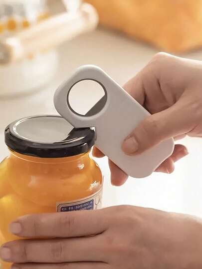 Jar Opener For Weak Hands & Arthritis, Multifunctional Can Opener Bottle Opener, Easy Grip Kitchen Gadget For Opening Jars, Cans, Bottles, Ergonomic Lid Opener Tool For Seniors, Women, Kids