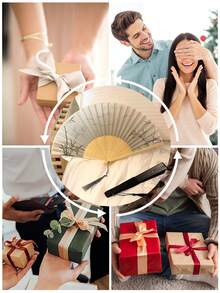 1 chiếc quạt xếp tre kiểu Trung Quốc cổ điển, trang nhã, vẽ tranh thủy mặc, quạt xếp tua rua mùa hè dùng trong múa Hanfu, quạt xếp cưới, quạt tre cầm tay, đạo cụ chụp ảnh, quạt mùa hè, quạt nữ, quạt múa, đạo cụ chụp ảnh, quạt dự tiệc, quà sinh nhật, quà ngày lễ, quà kỷ niệm, thích hợp cho các hoạt động ngoài trời, kỳ nghỉ, du lịch, phụ kiện trang phục và làm quà tặng, lễ hội, cắm trại. - Nhiều màu - Xem 9
