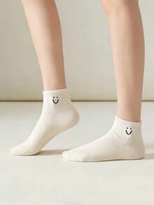1/5/10 Pairs Women's Cartoon Pattern Ankle Socks - Breathable Comfortable Soft - Daily Wear, Business, Home - Suitable For All Seasons - Multicolor - View 5