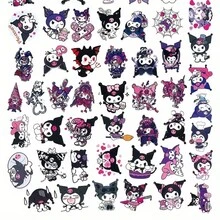 SANRIO 50 fogli di adesivi Clow M - Adesivi decorativi a tema gotico carino per laptop, custodie per telefoni e quaderni | Materiale: carta | Regalo perfetto per gli appassionati di estetica dark, adesivi per quaderni | Design fantasioso | Adesivi espressivi, adesivi in vinile carini - Multicolore - Visualizzare 6