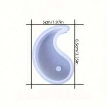 硅胶模具，适用于蜡烛制作，也适用于肥皂、环氧树脂和粘土浇铸项目。非常适合制作礼品、派对用品和家居装饰品。 - A - 查看 9