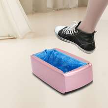 SanBouSi Shoe Cover Machine, Home Shoe Covers Machine Automatic Shoe Covers Dispenser, - Purple - View 6