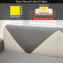 1pc Ice Silk Breathable Comfortable Sofa Cushion, Solid Color Minimalist Elegant, Anti-Slip Seat Pad, Fits 1-4 Seater Sofa Protector, Anti-Pet Stain, Home Decor, Suitable For All Seasons - Multicolor - View 14