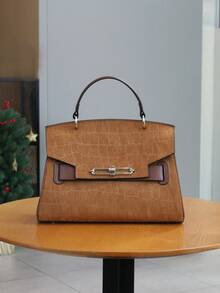 New Elegant Ladies' Handbags For Autumn And Winter 2026, Luxurious Commuter Shoulder Bag/Crossbody Bag, High-End Chic And Large-Capacity Soft Leather - 彩色 - 查看 6