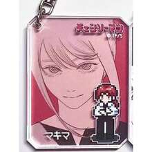 Keychain - Makima Tripartite Night Commemorative Pixel Anime Peripheral Toy, Exquisite Accessory Keychain For Cosplay Enthusiasts And Birthday Gift - Multicolor - View 15