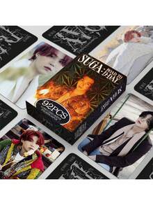 60pcs Cards + 32pcs Stickers, High-Definition Anime Trading Cards Gift, Suitable For Halloween And Christmas - Single Piece - View 3