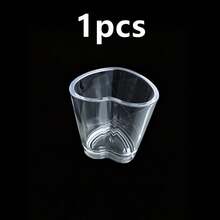 6pcs Heart-Shaped Glass Cup Set, Cute Mini Bar Accessories, Wedding Heart-Shaped Glass Decor, 1.5oz Capacity, Suitable For Limoncello, Vodka, Aperitif, Dessert, Espresso, Tequila, Ideal For Valentine's Day, Wedding, Easter, Mother's Day - Multicolor - View 13
