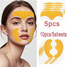 60/15 piezas, sin alcohol, adecuado para todo tipo de piel, cuidado para adultos, herramienta de elevación y firmeza para el cuidado de la piel, cuidado facial, suministros de esteticista, masaje, herramienta de masaje facial, rodillo facial - Multicolor - Ver 6