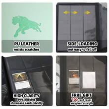 9-Pocket Trading Card Binder Holds 360 Cards, Double Side-Loading, Sturdy Collection Album With 100 Card Sleeves For Sports & TCG Cards - Multicolor - View 5