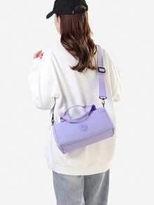 1pc Minimalist Solid Color Fashion Small Multifunctional Crossbody Organizer Pouch, Small Capacity Gym Bag, Versatile For Women, Shoulder Bag, Compact Soft Mini Fitness Bag - Multicolor - View 9