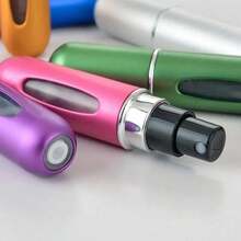 5ml Portable Refillable Perfume Bottle With Spray Scent Pump Empty Cosmetic Container Mini Atomizer Bottle Travel - Mix Colors - 查看 5